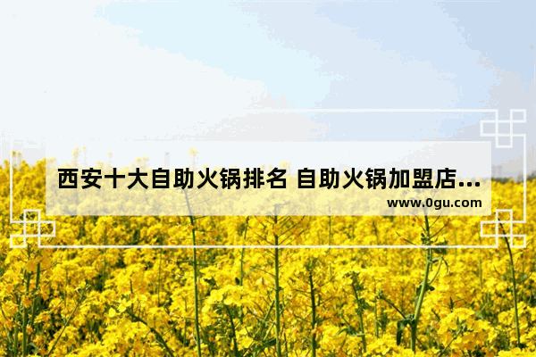 西安十大自助火锅排名 自助火锅加盟店排行榜