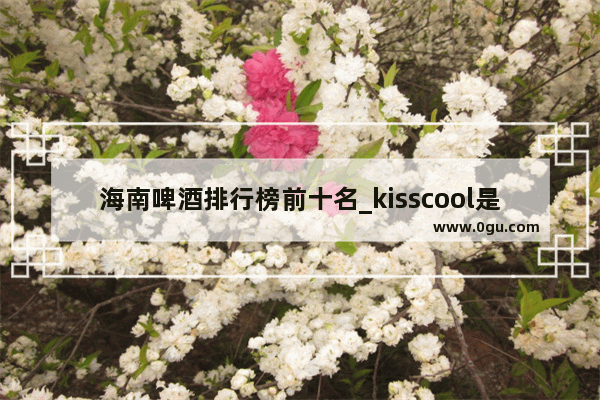 海南啤酒排行榜前十名_kisscool是什么啤酒