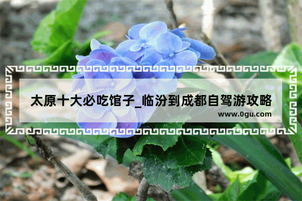 太原十大必吃馆子_临汾到成都自驾游攻略