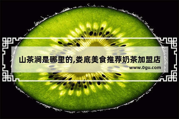 山茶涧是哪里的,娄底美食推荐奶茶加盟店