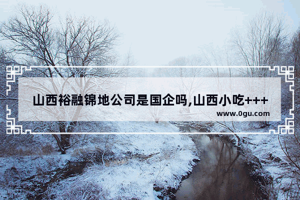 山西裕融锦地公司是国企吗,山西小吃++++多少钱