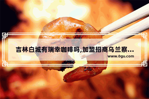 吉林白城有瑞幸咖啡吗,加盟招商乌兰察布盟