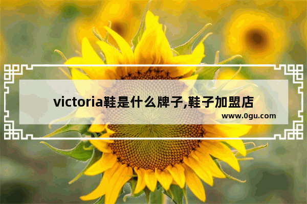 victoria鞋是什么牌子,鞋子加盟店十大品牌排行榜