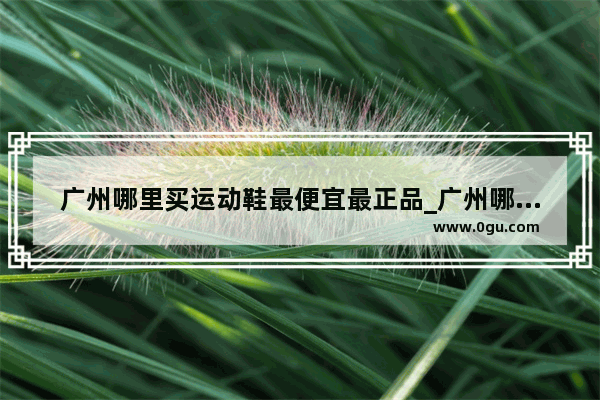 广州哪里买运动鞋最便宜最正品_广州哪里买运动鞋