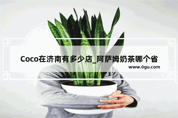 Coco在济南有多少店_阿萨姆奶茶哪个省的