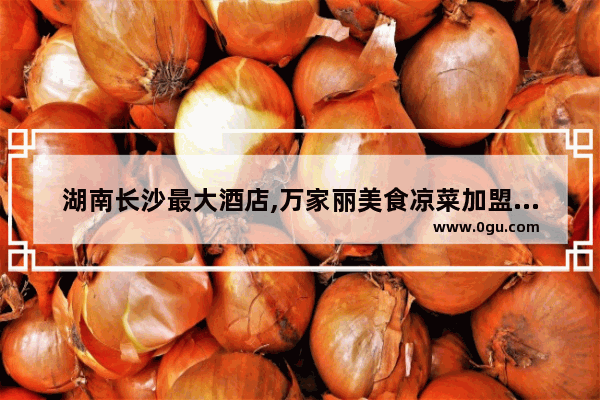 湖南长沙最大酒店,万家丽美食凉菜加盟费多少
