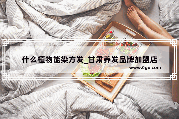什么植物能染方发_甘肃养发品牌加盟店