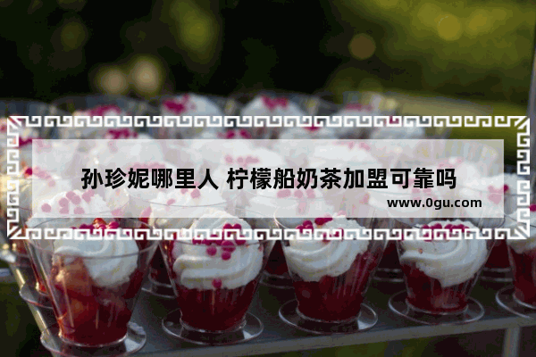 孙珍妮哪里人 柠檬船奶茶加盟可靠吗