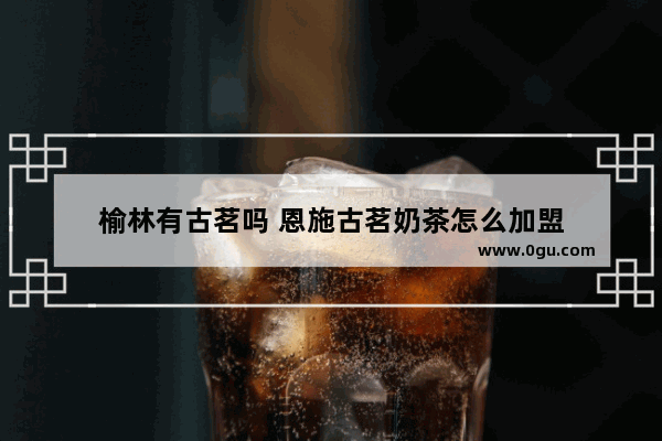 榆林有古茗吗 恩施古茗奶茶怎么加盟