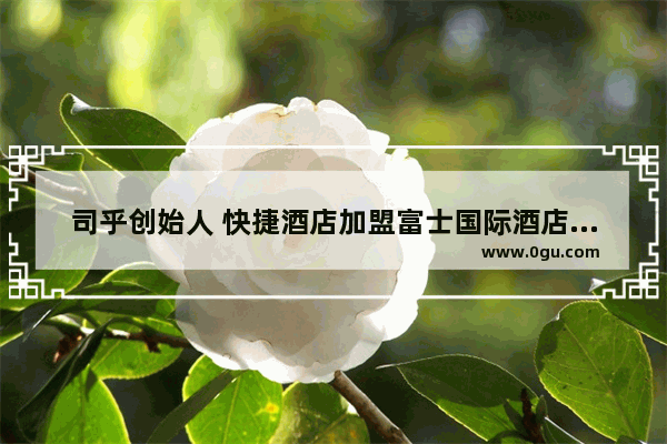 司乎创始人 快捷酒店加盟富士国际酒店费用