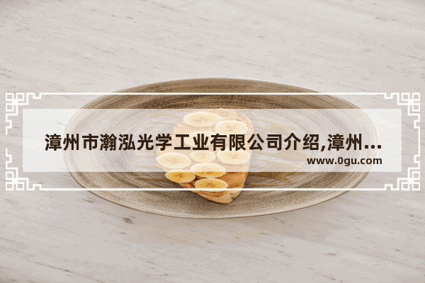 漳州市瀚泓光学工业有限公司介绍,漳州东南亚美食加盟