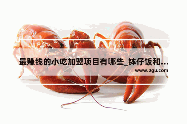 最赚钱的小吃加盟项目有哪些_钵仔饭和煲仔饭区别