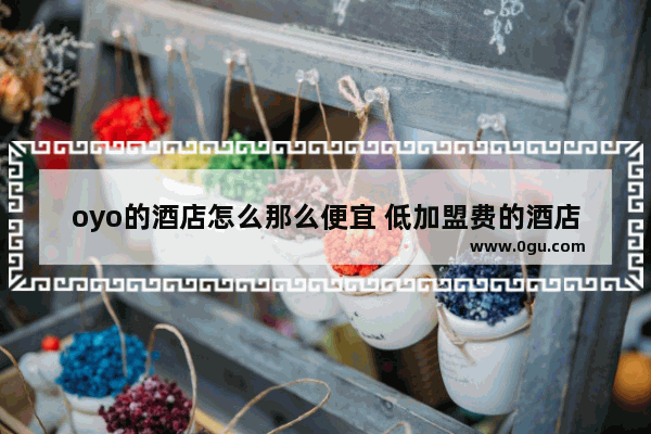 oyo的酒店怎么那么便宜 低加盟费的酒店