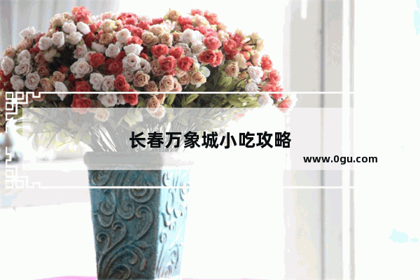 长春万象城小吃攻略