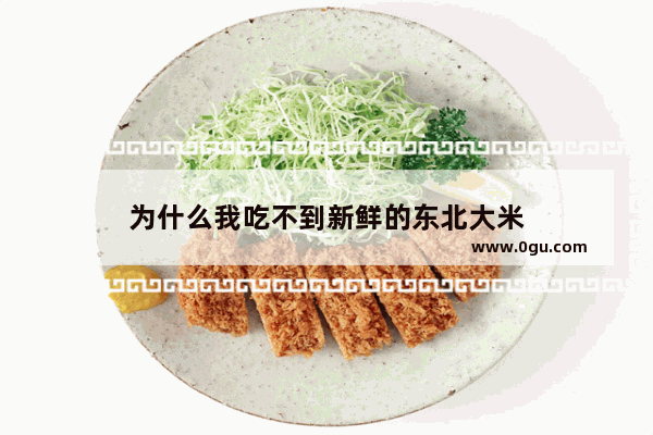 为什么我吃不到新鲜的东北大米
