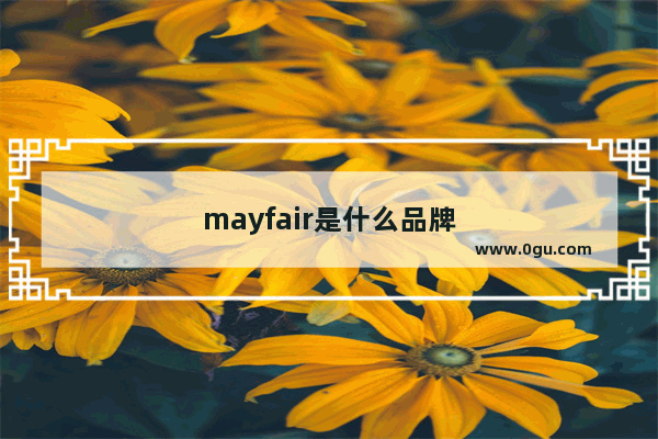 mayfair是什么品牌