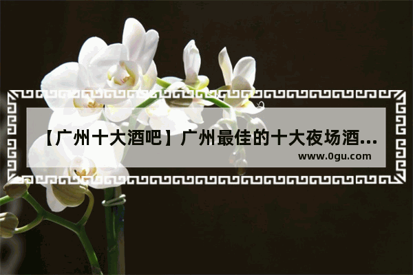 【广州十大酒吧】广州最佳的十大夜场酒吧广州有哪些不错的喝酒的