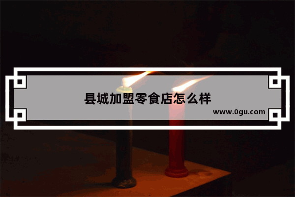 县城加盟零食店怎么样