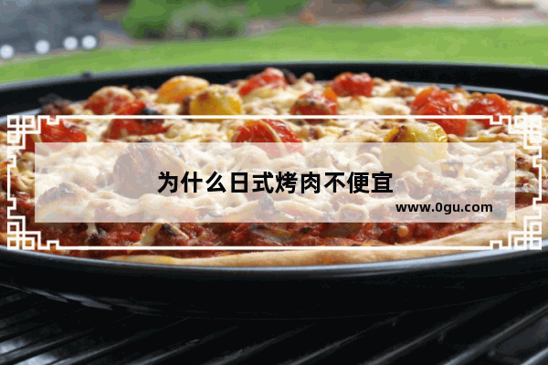 为什么日式烤肉不便宜