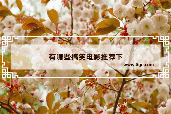 有哪些搞笑电影推荐下
