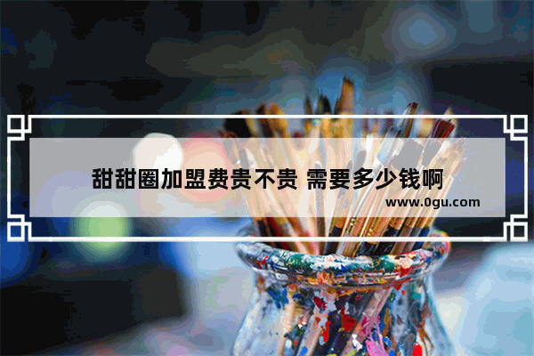 甜甜圈加盟费贵不贵 需要多少钱啊