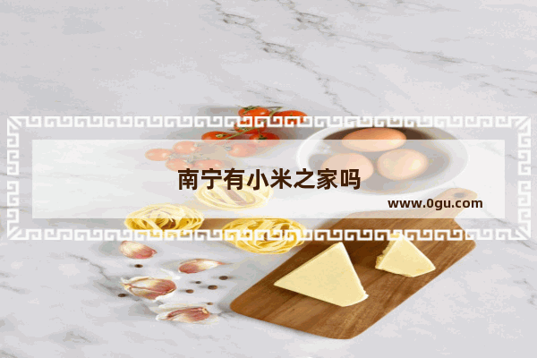 南宁有小米之家吗