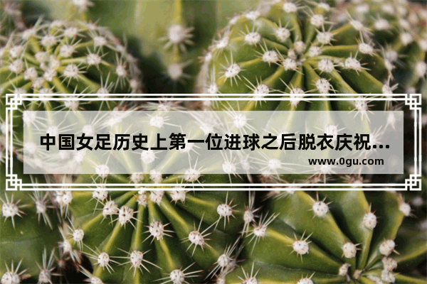 中国女足历史上第一位进球之后脱衣庆祝的球员有什么特别的故事吗