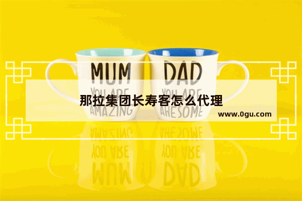 那拉集团长寿客怎么代理