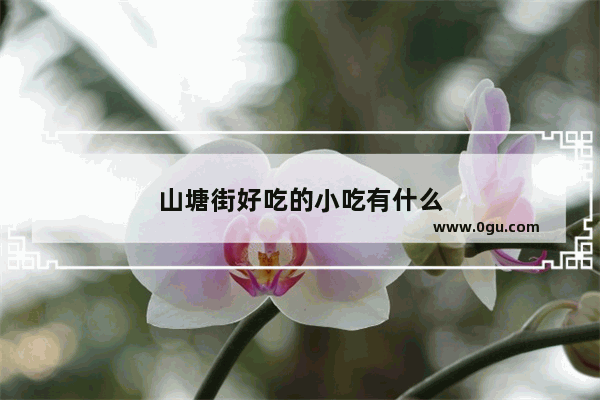 山塘街好吃的小吃有什么