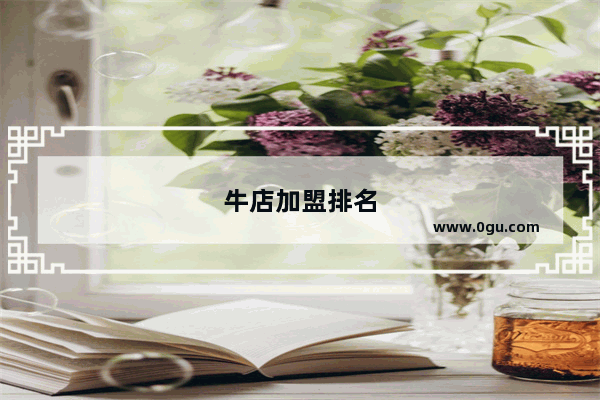 牛店加盟排名