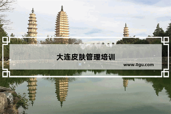 大连皮肤管理培训