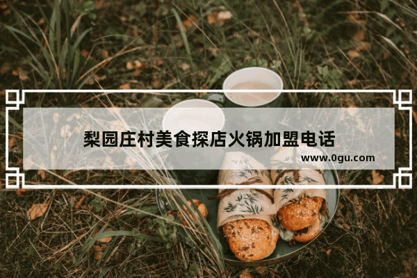 梨园庄村美食探店火锅加盟电话