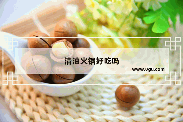 清油火锅好吃吗