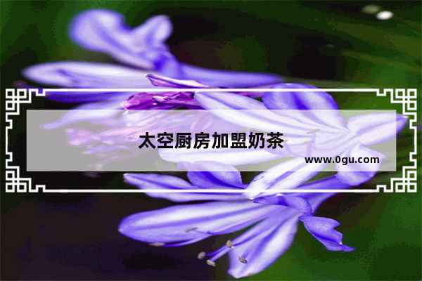 太空厨房加盟奶茶