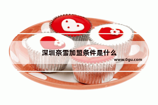 深圳奈雪加盟条件是什么