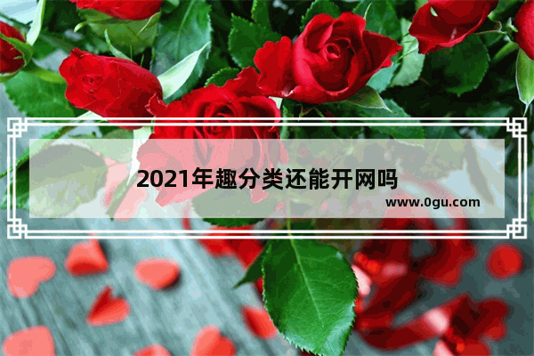 2021年趣分类还能开网吗