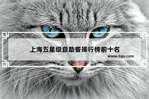 上海五星级自助餐排行榜前十名