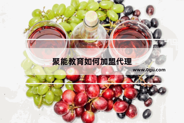 聚能教育如何加盟代理