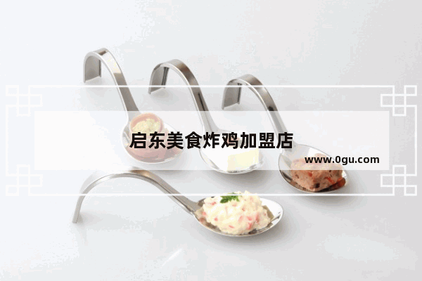 启东美食炸鸡加盟店