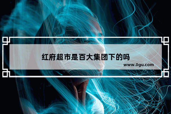 红府超市是百大集团下的吗