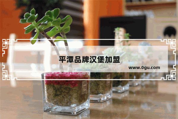 平潭品牌汉堡加盟