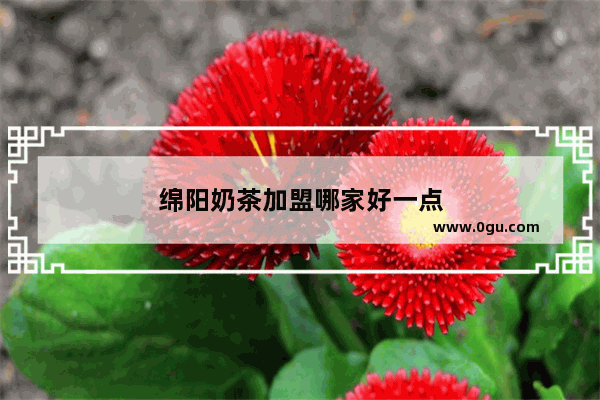 绵阳奶茶加盟哪家好一点