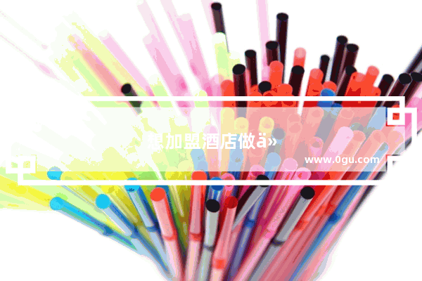 想加盟酒店做什么品牌生意好