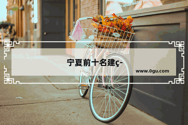 宁夏前十名建筑公司