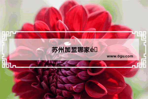 苏州加盟哪家酒店便宜又好点