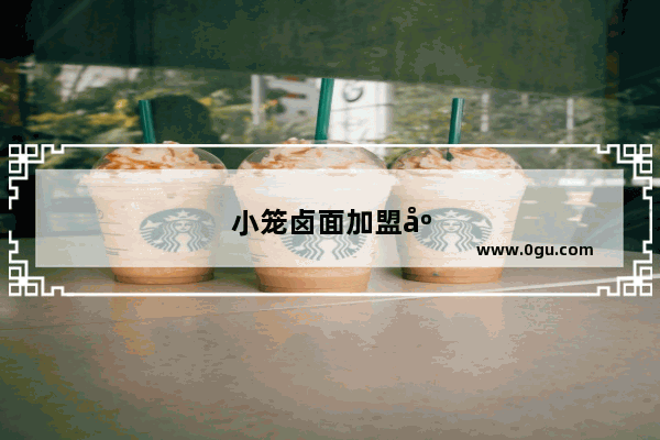 小笼卤面加盟店排行榜前十名
