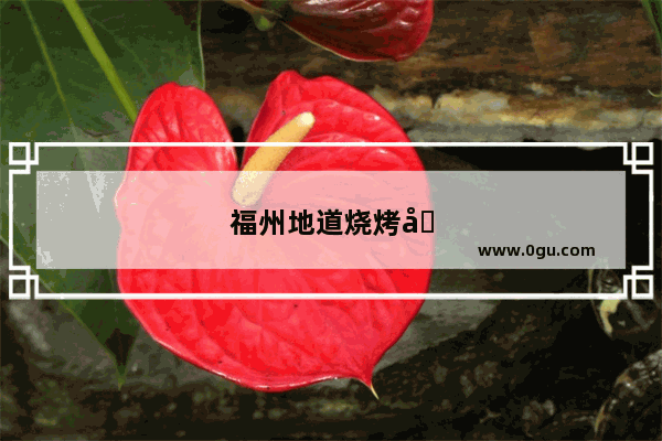福州地道烧烤加盟店排行榜前十名