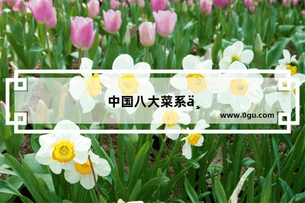 中国八大菜系中的&quot;闽菜&quot;有什么特点