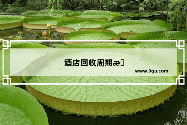 酒店回收周期是什么意思
