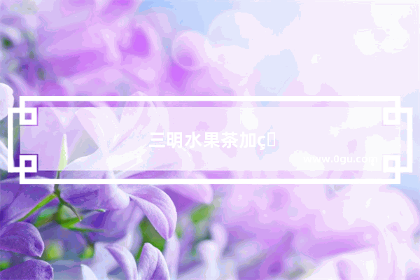 三明水果茶加盟店排行榜前十名